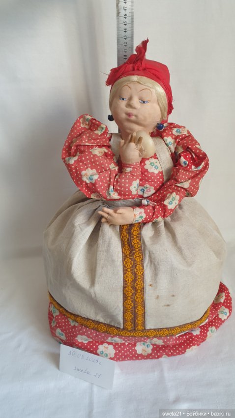 Кукла-грелка на чайник СССР (фото 10)