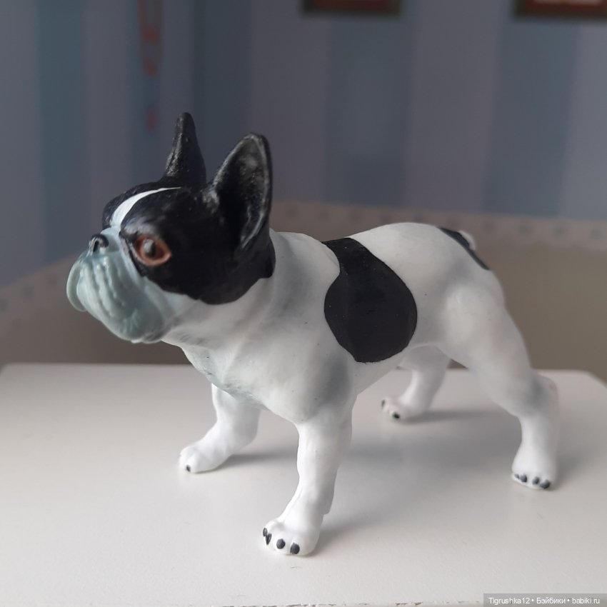 Французский бульдог — Миниатюра для кукол (фото 2)