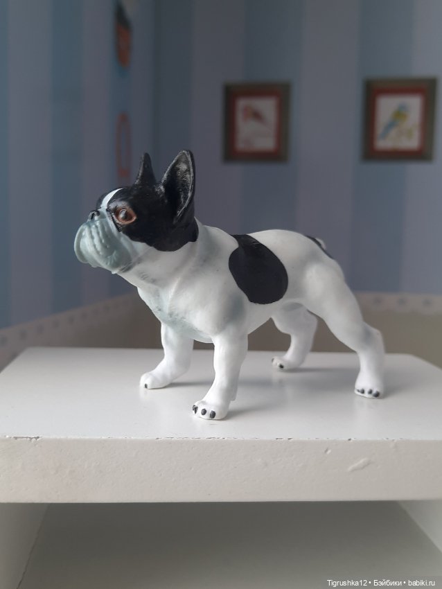 Французский бульдог — Миниатюра для кукол (фото 4)