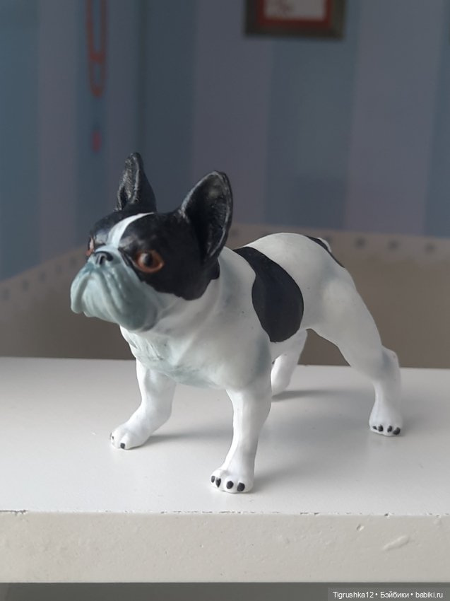 Французский бульдог — Миниатюра для кукол