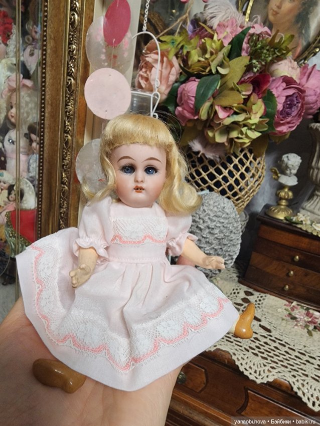 Антикварная малявочка Каммер Рейнхард на флаппер теле, рост 16 см (фото 5)