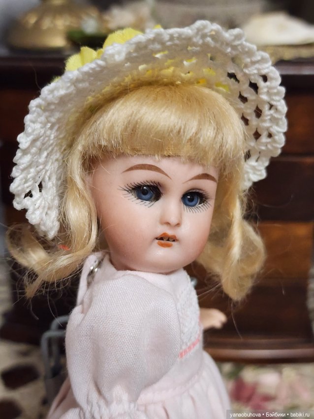 Антикварная малявочка Каммер Рейнхард на флаппер теле, рост 16 см (фото 8)