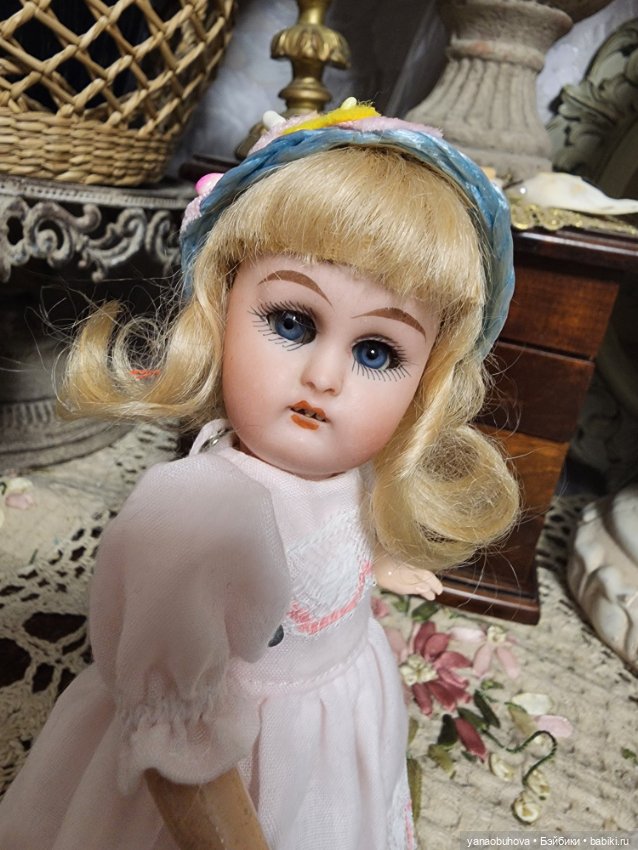 Антикварная малявочка Каммер Рейнхард на флаппер теле, рост 16 см (фото 9)