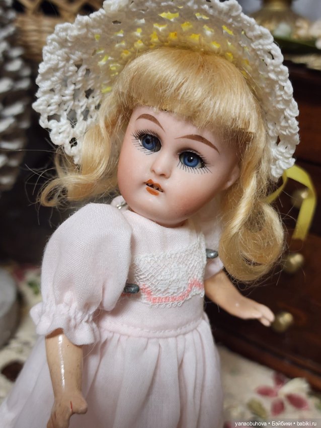 Антикварная малявочка Каммер Рейнхард на флаппер теле, рост 16 см (фото 6)