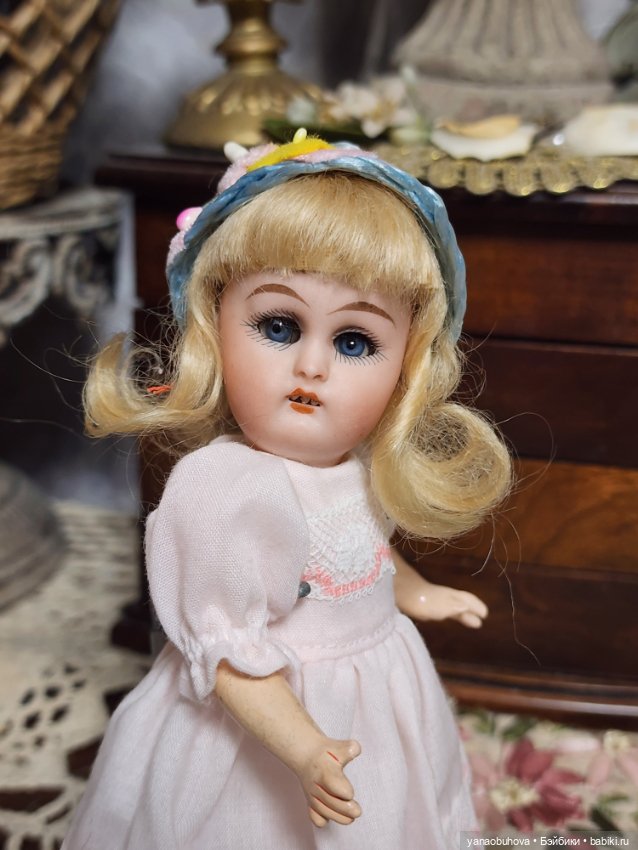 Антикварная малявочка Каммер Рейнхард на флаппер теле, рост 16 см (фото 10)