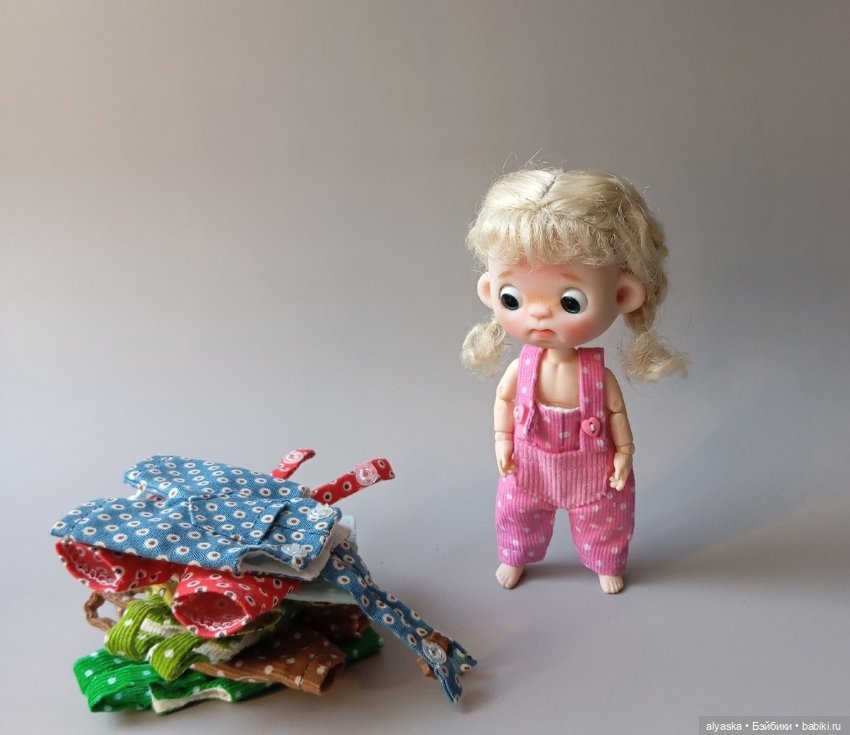 Комбинезоны для малышей — Одежда для кукол (фото 3)
