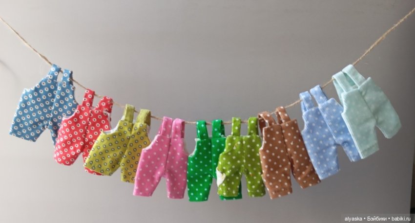 Комбинезоны для малышей — Одежда для кукол (фото 2)