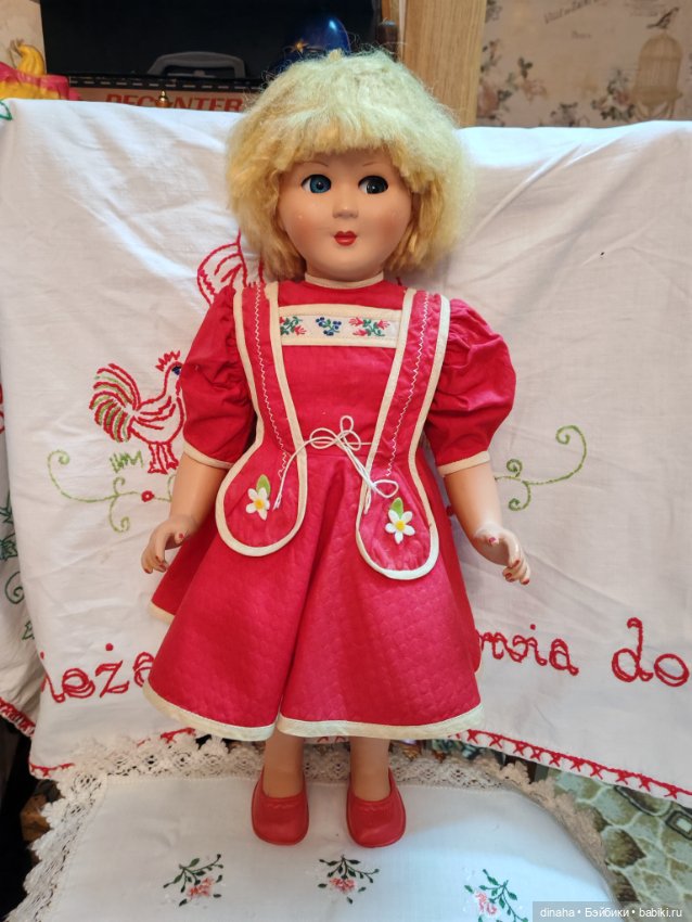 Винтажная кукла, Италия, Samco