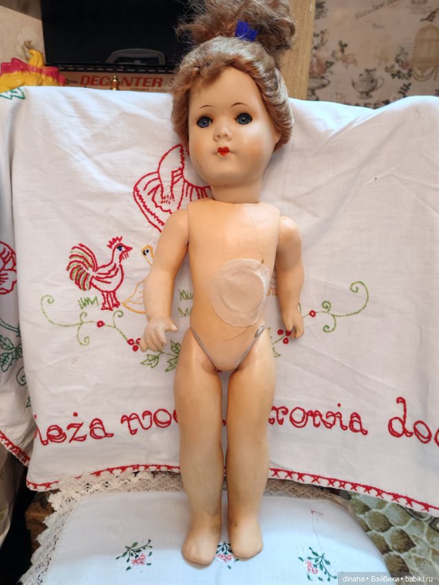 Винтажная кукла, Германия, Zonnenberg, 50-е (фото 5)