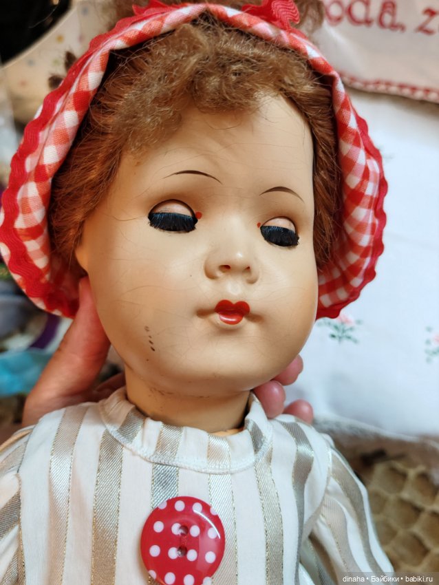 Винтажная кукла, Германия, Zonnenberg, 50-е (фото 3)