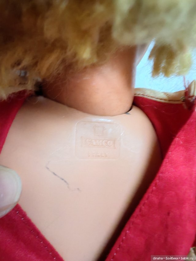Винтажная кукла, Италия, Samco (фото 3)