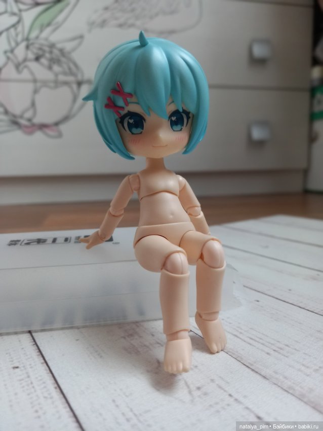 Мику на теле ymy11 — Шарнирные куклы (не BJD) (фото 4)