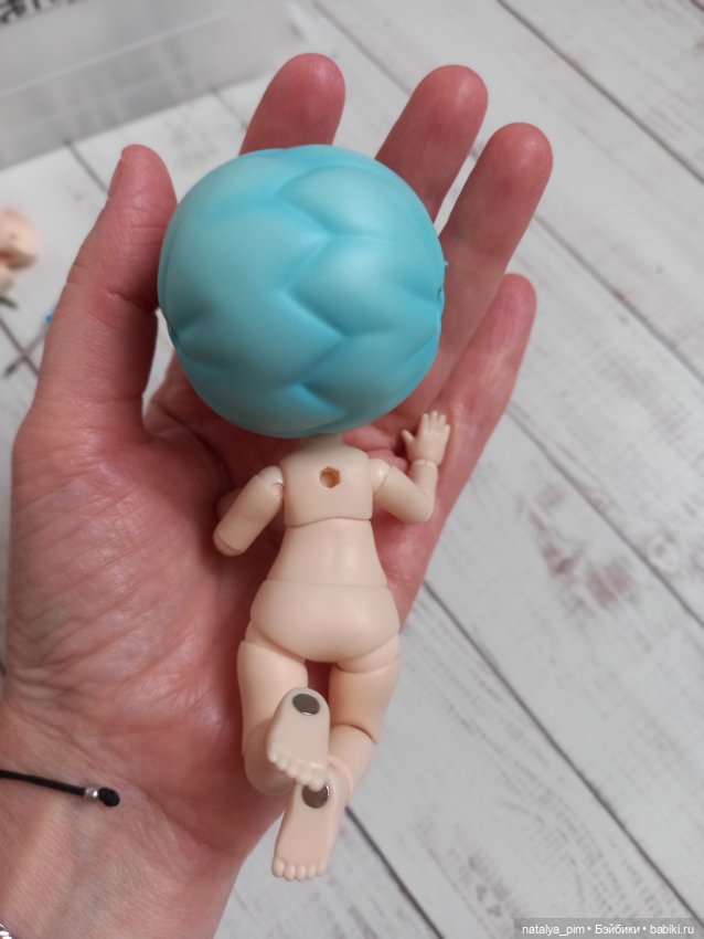Мику на теле ymy11 — Шарнирные куклы (не BJD) (фото 8)