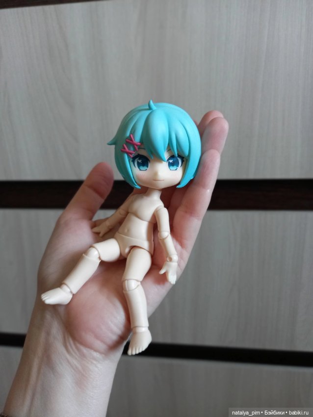 Мику на теле ymy11 — Шарнирные куклы (не BJD) (фото 2)