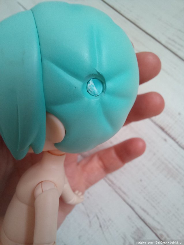 Мику на теле ymy11 — Шарнирные куклы (не BJD) (фото 6)