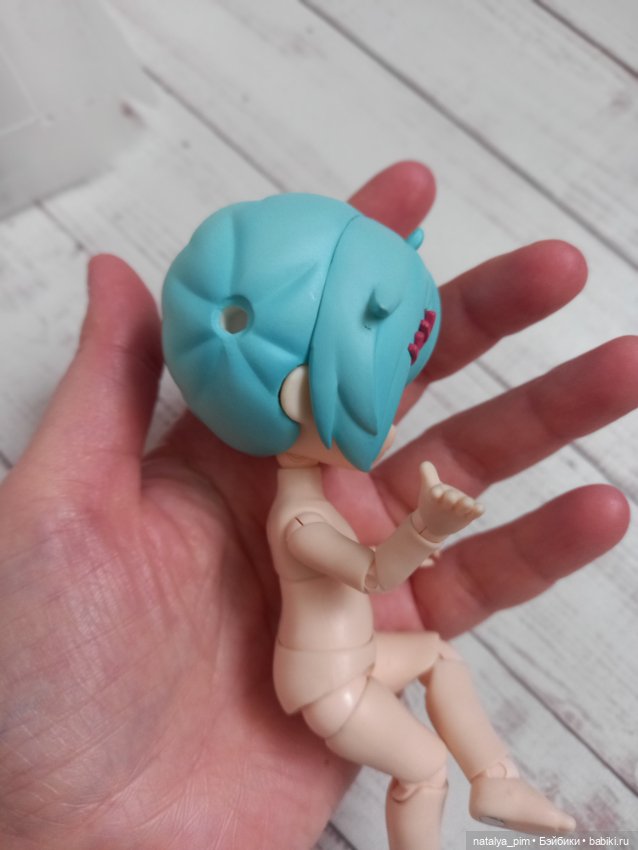 Мику на теле ymy11 — Шарнирные куклы (не BJD) (фото 7)
