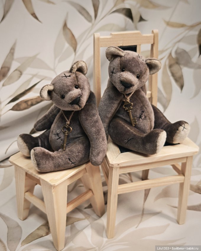 Мишка Тедди, друг куклы 🧸 (фото 8)