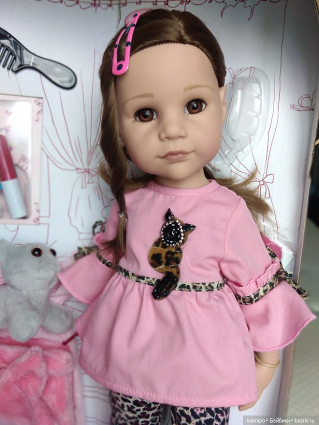 Ханна с котёнком Готц Gotz