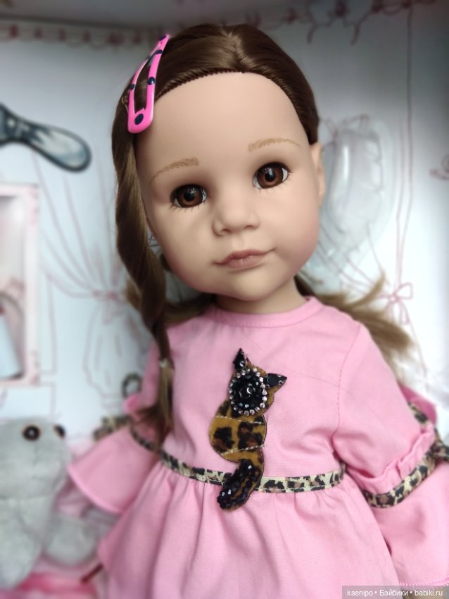 Ханна с котёнком Готц Gotz (фото 7)