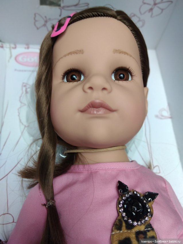 Ханна с котёнком Готц Gotz (фото 4)