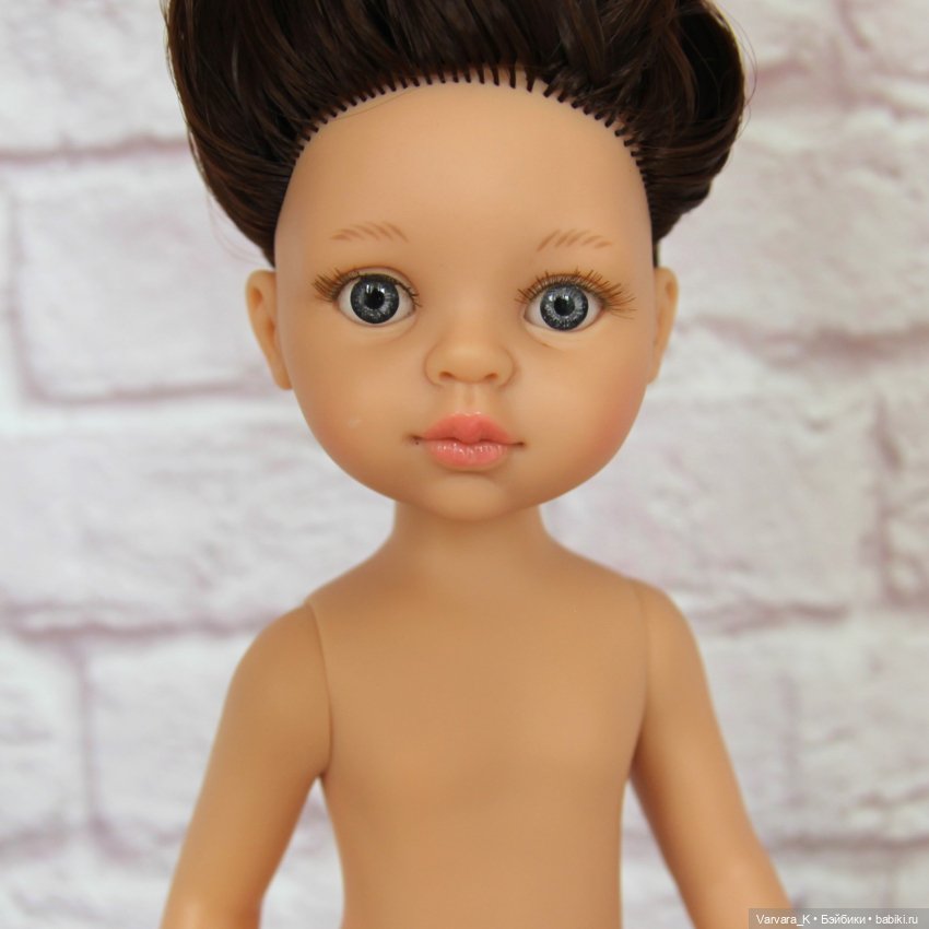 Paola Reina Кэрол с серыми глазами, 32 см (фото 9)