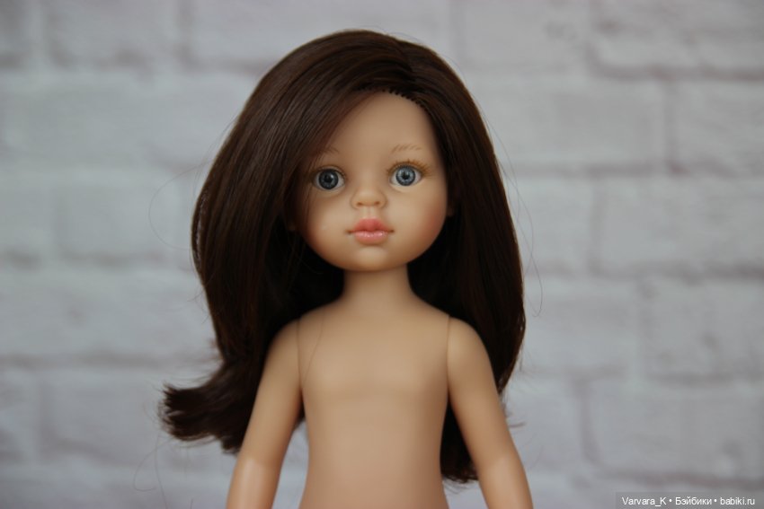 Paola Reina Кэрол с серыми глазами, 32 см (фото 3)