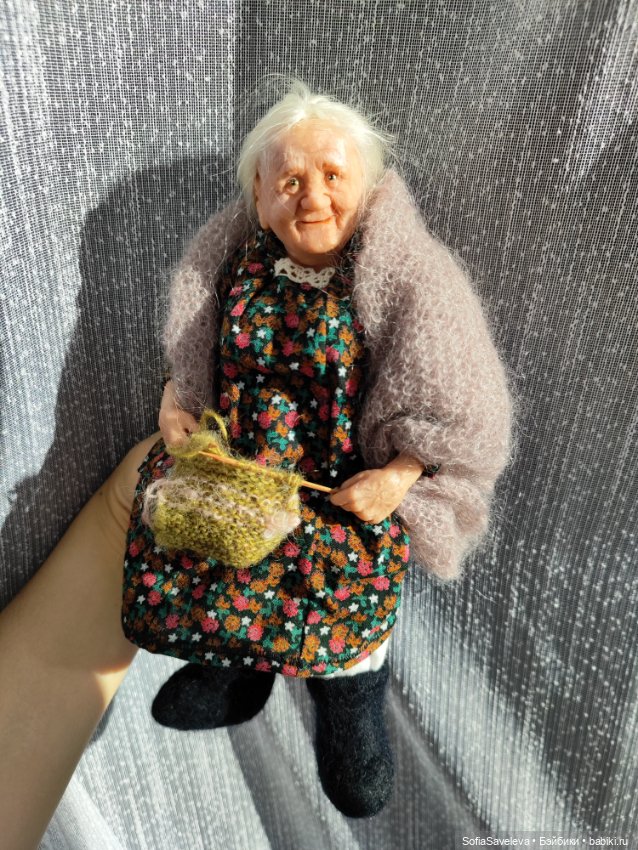 Авторская бабушка — Авторские куклы (фото 3)