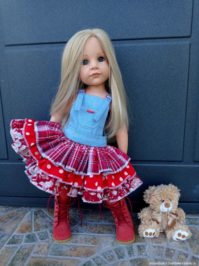 №2❤🍄Сарафан для Готц/Zwergnase (фото 2)