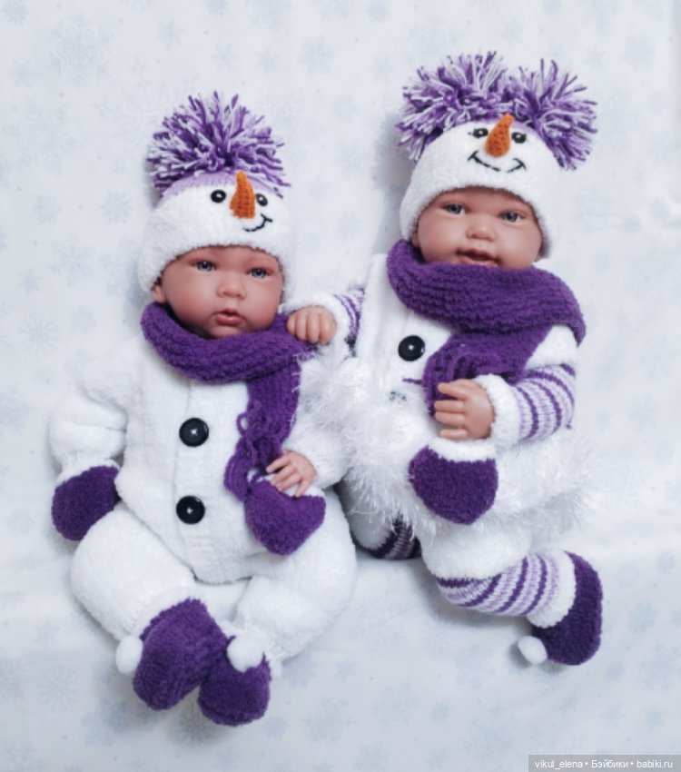 "Снеговички" — Одежда для кукол (фото 2)