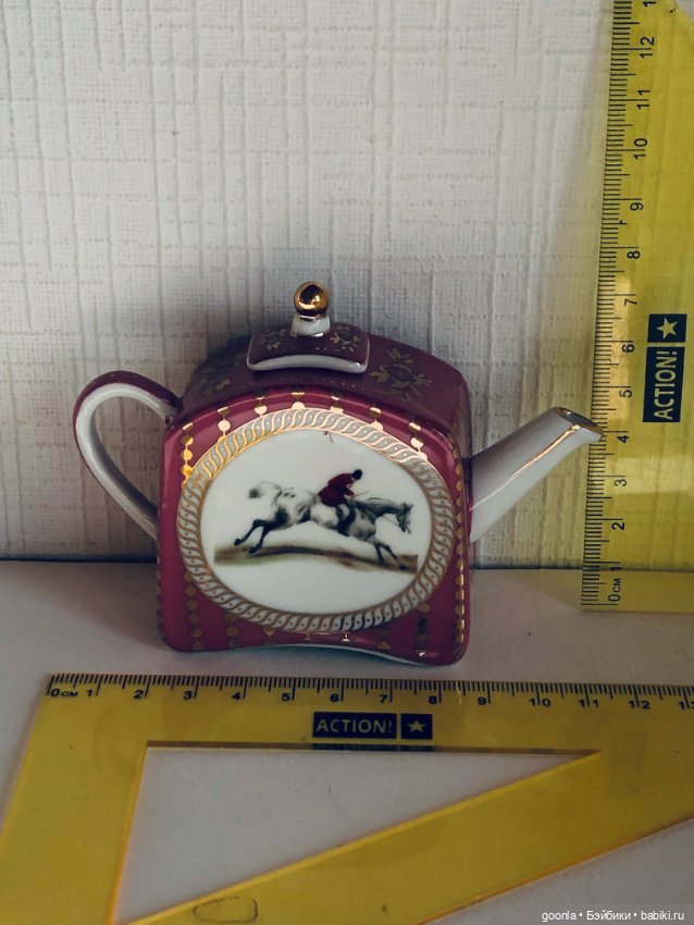 Красивый чайник для больших кукол (фото 5)