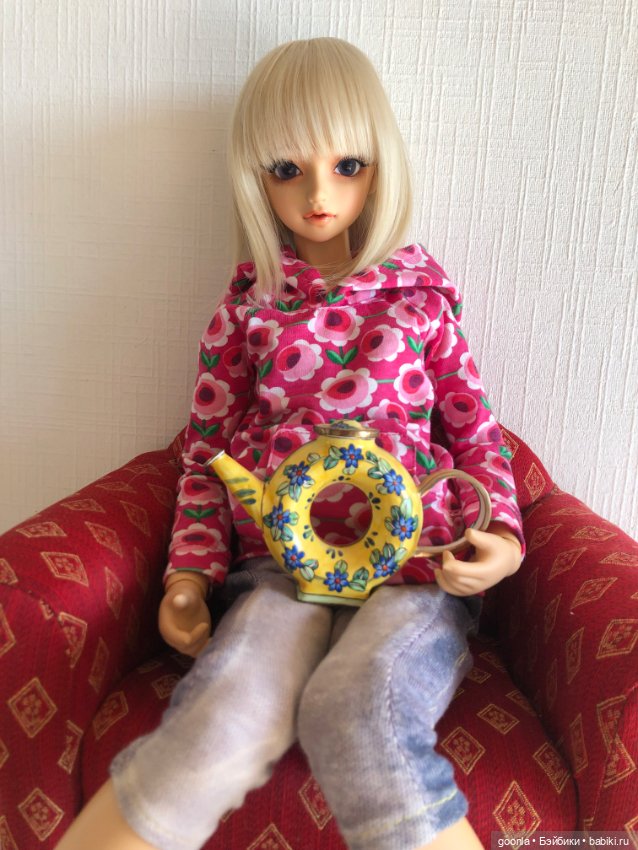 Яркий чайник для больших кукол (фото 2)