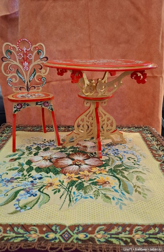 Салфетка гобеленовая 54 на 51 см (фото 4)