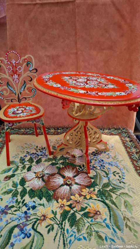 Салфетка гобеленовая 54 на 51 см (фото 3)