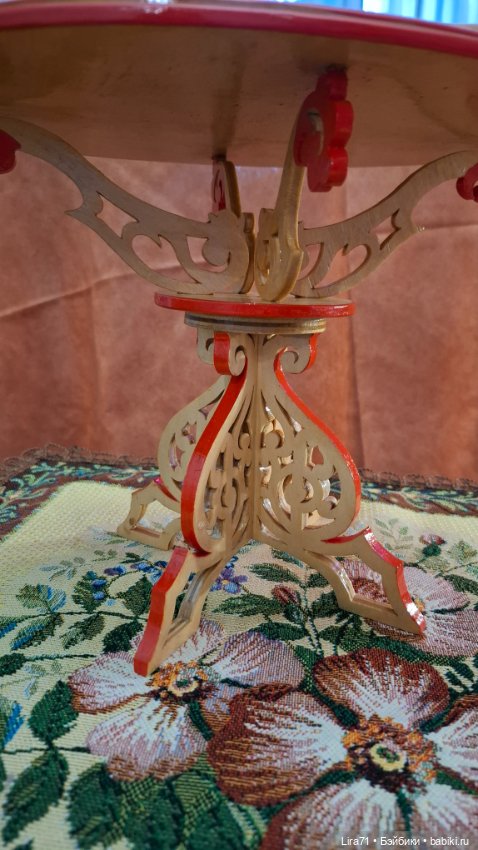 Мебель с ручной городецкой росписью (фото 8)