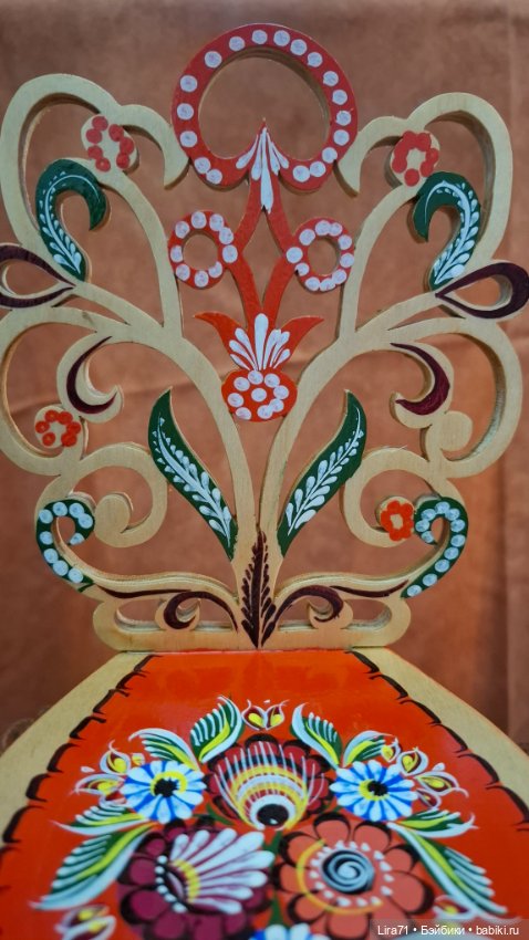 Мебель с ручной городецкой росписью (фото 3)