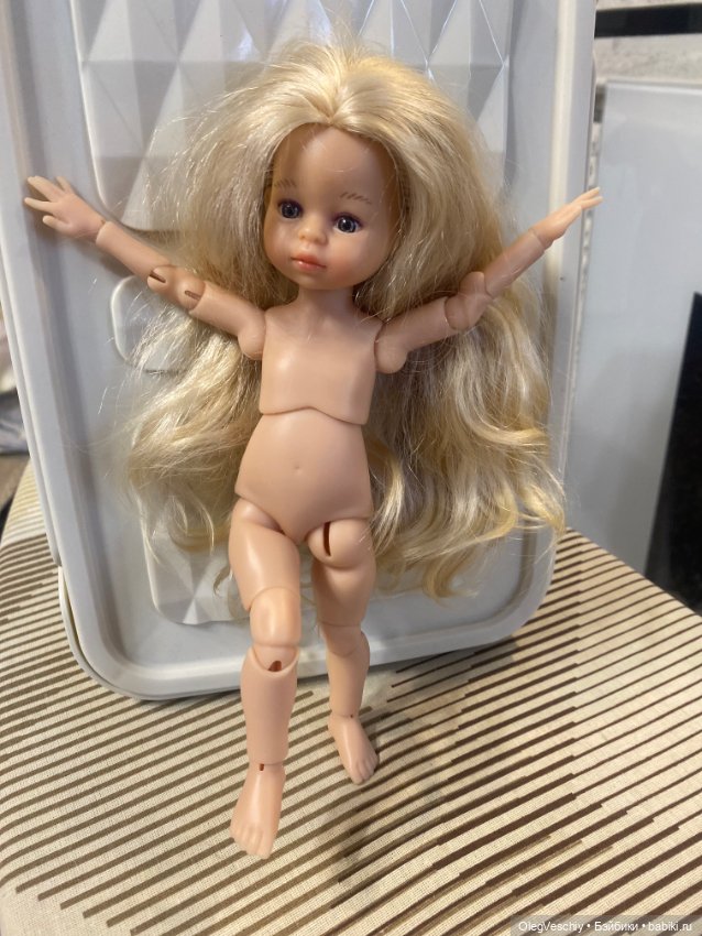 Мини паола рейна 21 см на шарнирном детском теле от Шкаровой (фото 2)