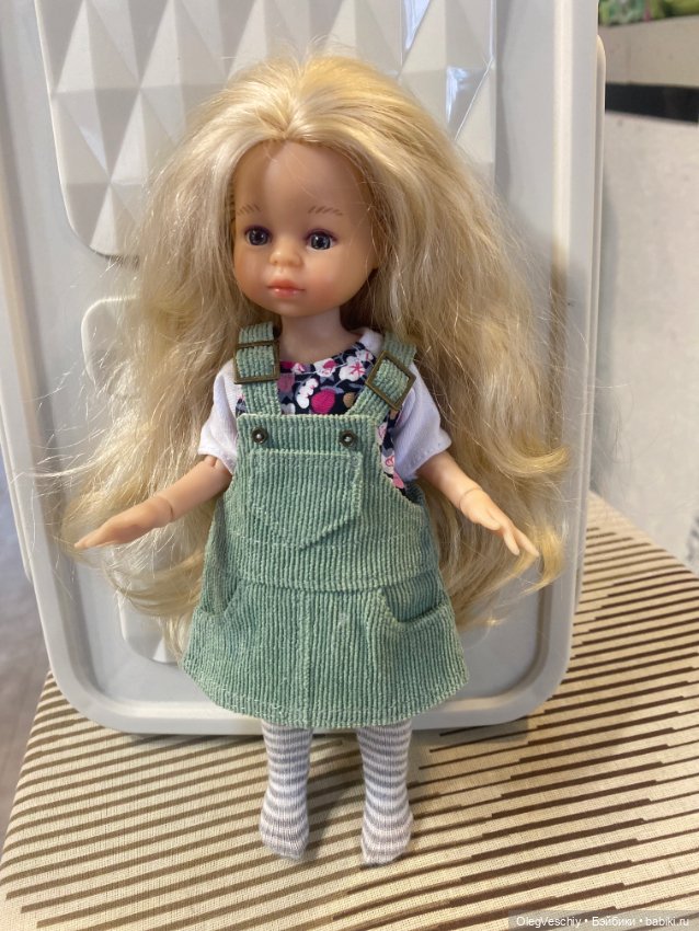 Мини паола рейна 21 см на шарнирном детском теле от Шкаровой (фото 6)