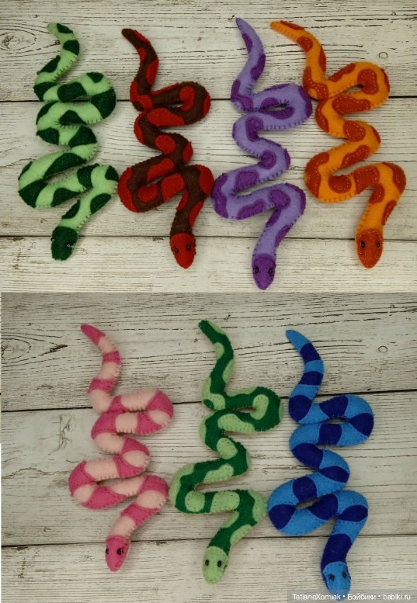 Змеи и сумочки для кукол — Другие аксессуары для кукол (фото 8)