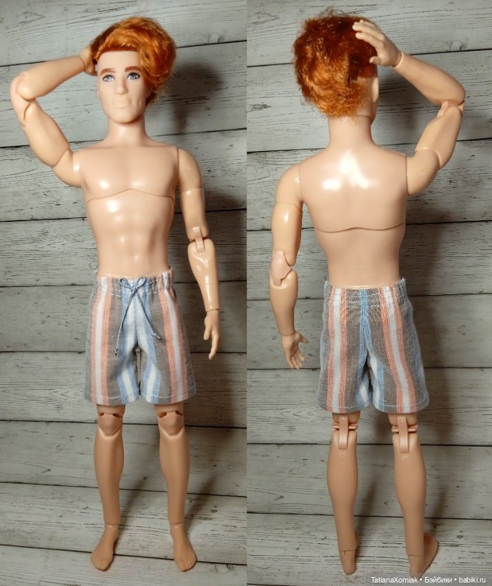 Майки и шорты — Одежда для кукол (фото 7)