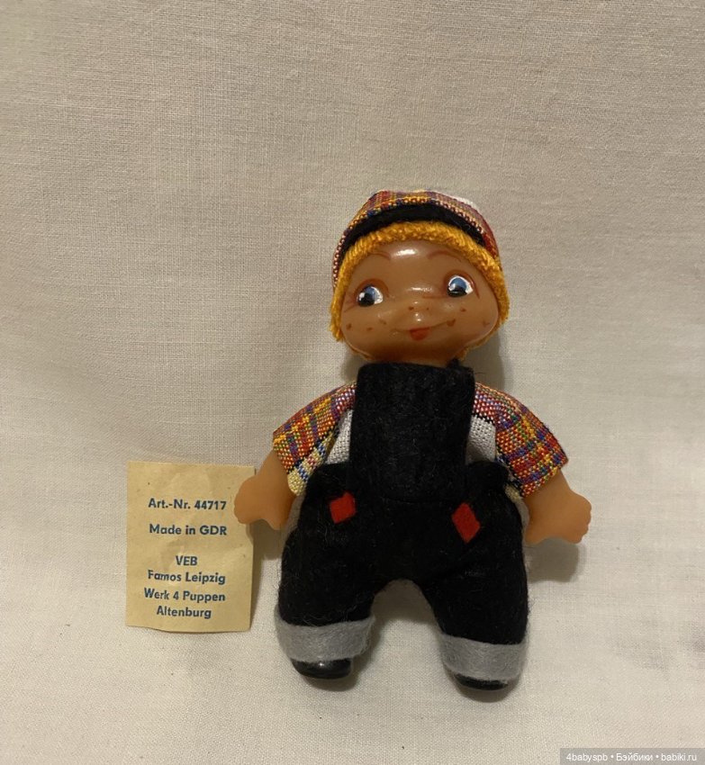 Кукла кривоножка винтаж ГДР мальчик (фото 3)