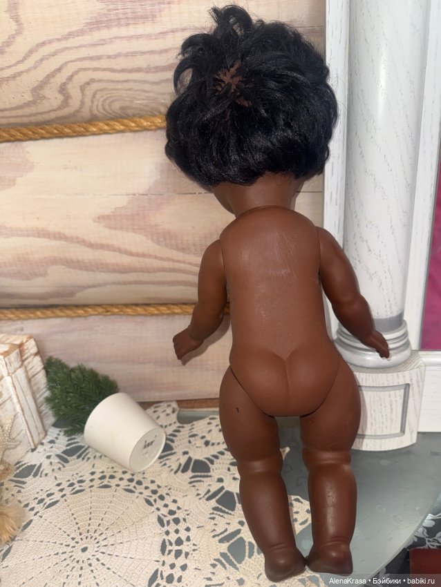 Кукла негритянка ГДР — Винтажные куклы и игрушки детства (фото 7)