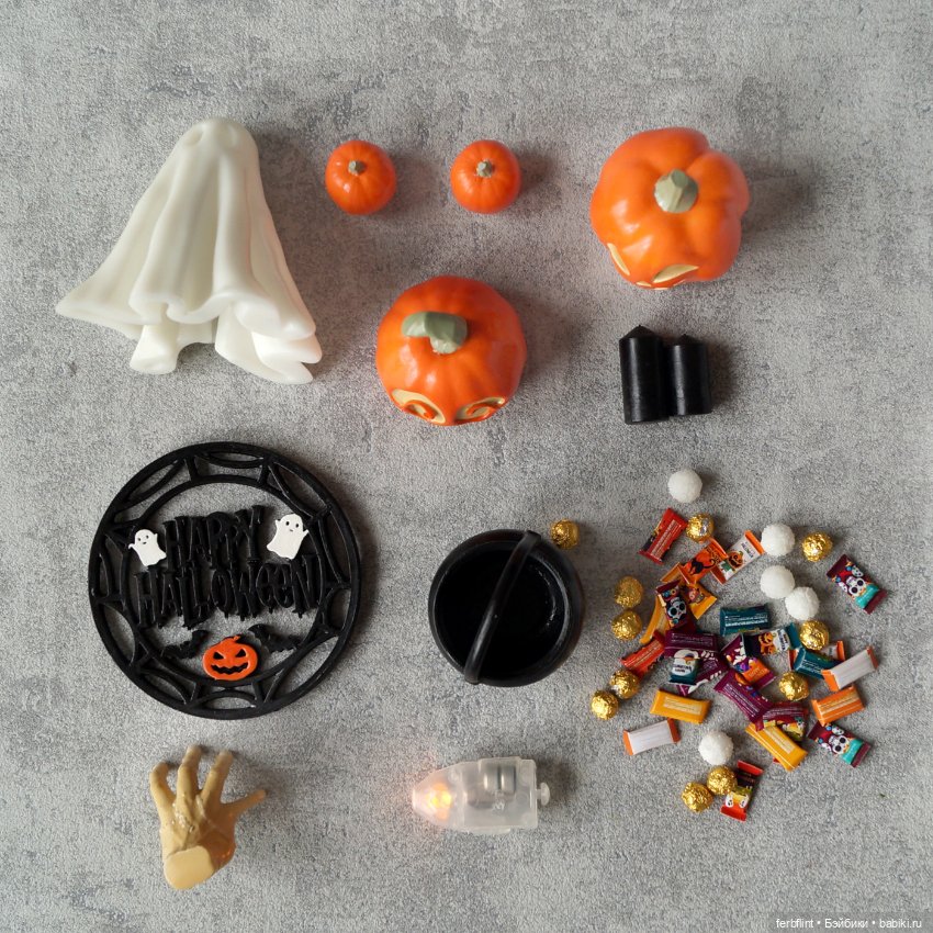 Набор для Хэллоуина №6 в масштабе 1:6 (фото 8)