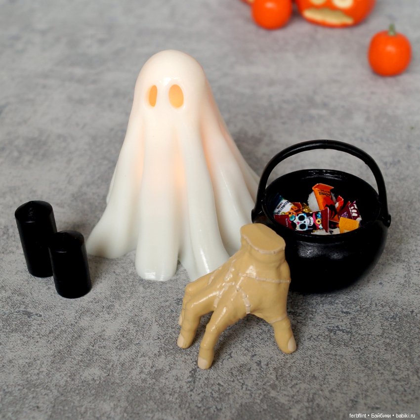 Набор для Хэллоуина №6 в масштабе 1:6 (фото 5)