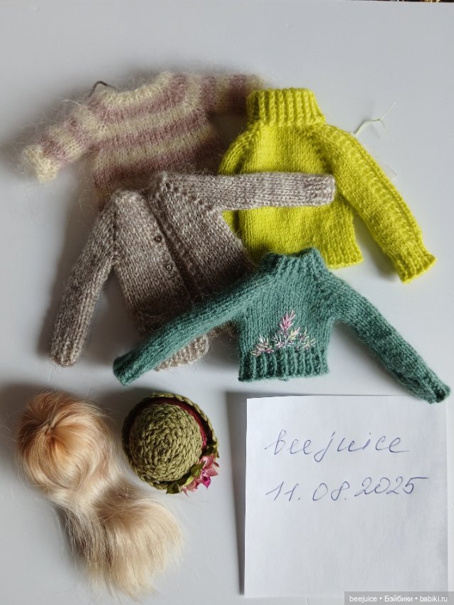 Свитер, парик, глаза для Она Натальи Петровой (фото 5)