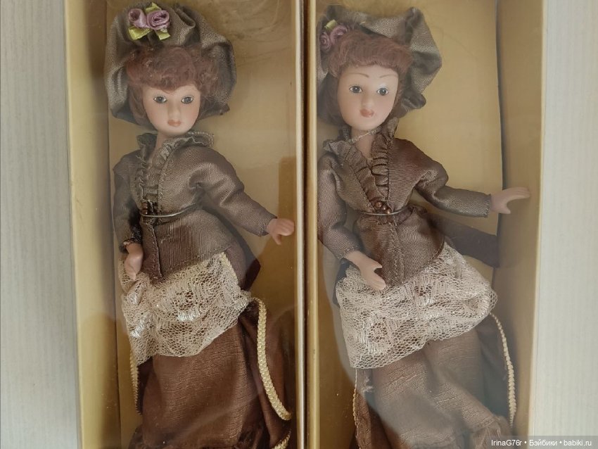 Фарфоровые куклы "Дамы эпохи" (фото 3)