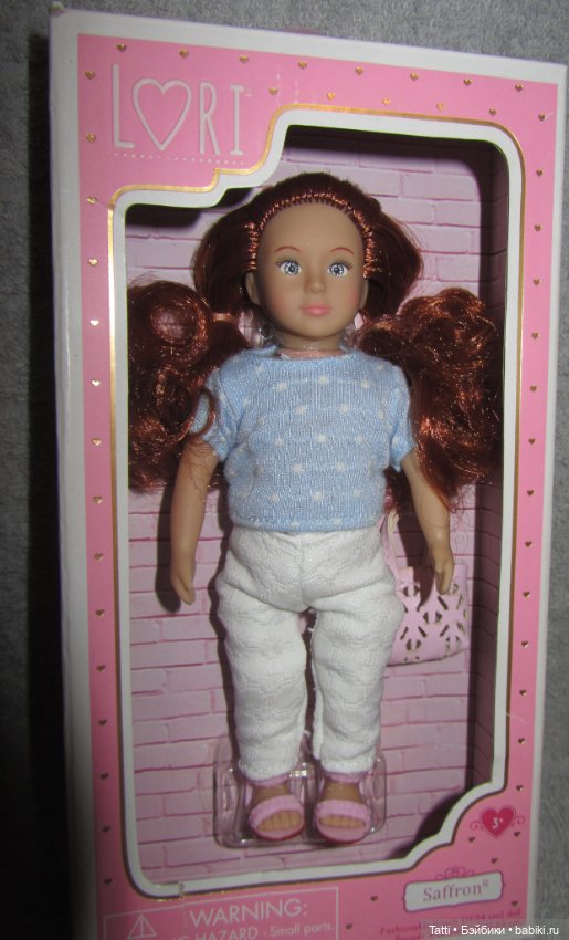 Кукла Лори - яркая Саффрон, 15 см