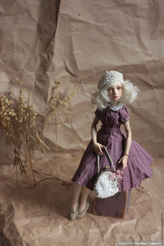Авторская шарнирная кукла Марта (фото 3)