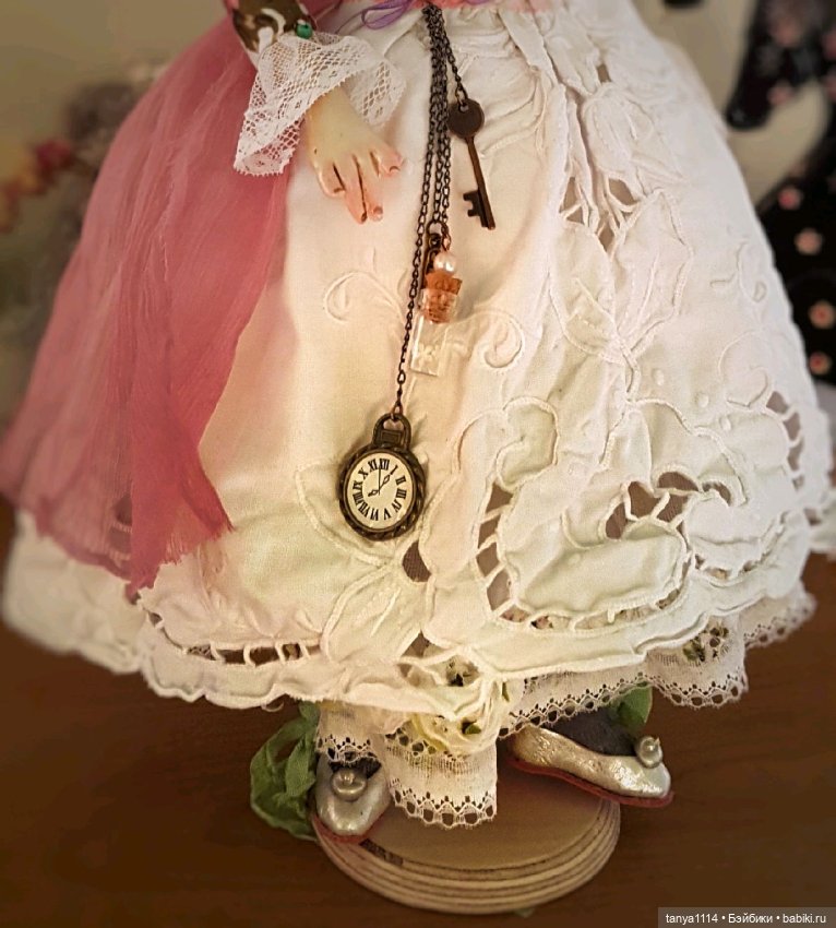 Дэйзи. барышня кисейная. кукла коллекционная интерьерная ручной работы (фото 3)