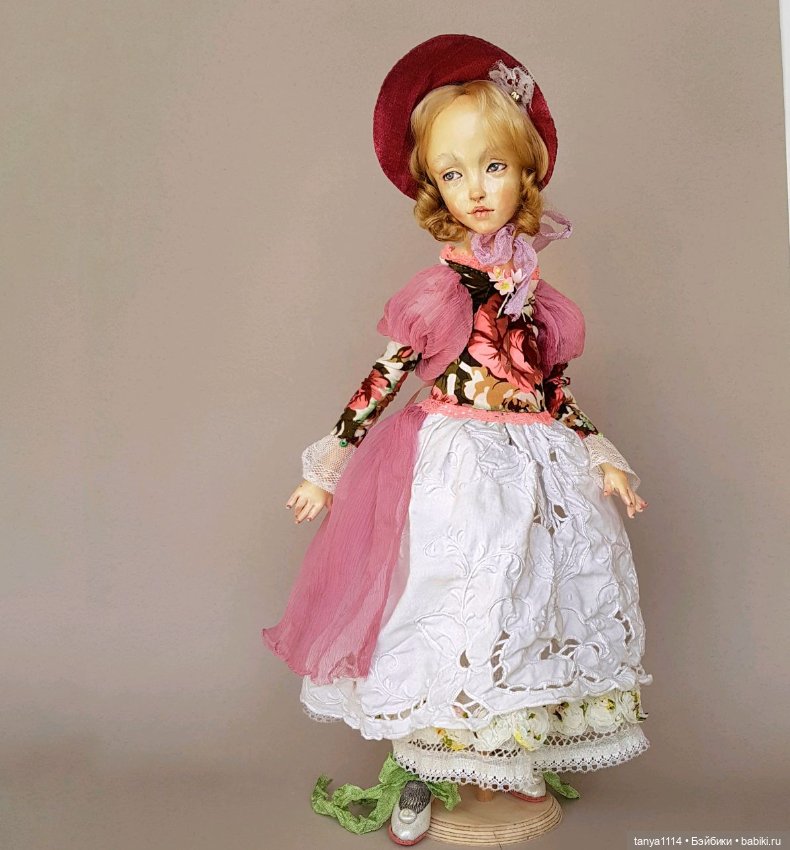 Дэйзи. барышня кисейная. кукла коллекционная интерьерная ручной работы (фото 2)