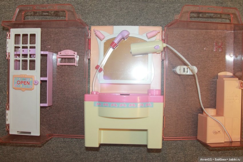 Винтажный салон красоты Ликки (Licca House Shampoo Salon ) компании Такара (фото 3)